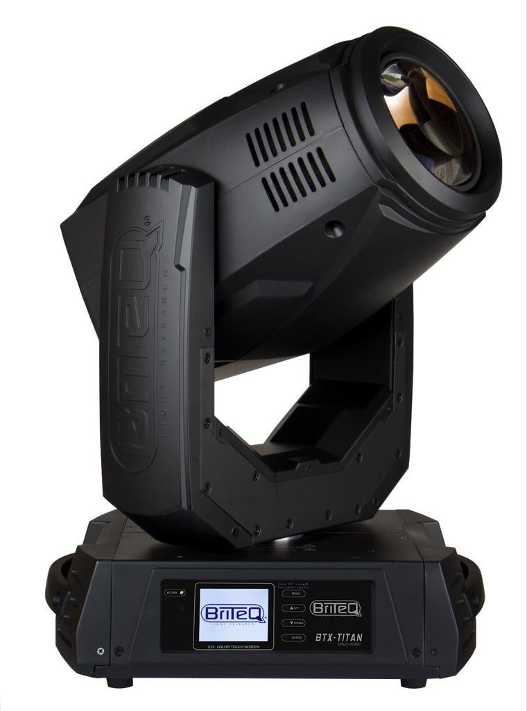 4x Briteq btx Titan moving head inclusief flightcases, Ophalen