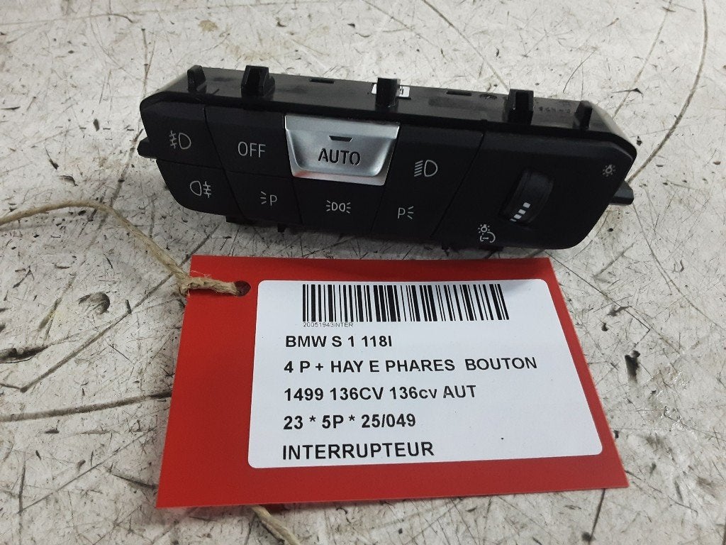 COMMUTATEUR BMW 1 serie (F40) (01-2019/-) (5A16AB601), Autos : Pièces & Accessoires, Mevr. I. Hauben, Utilisé, BMW, Rue de l'Espoir 34 34
4030  GRIVEGNÉE, BE
