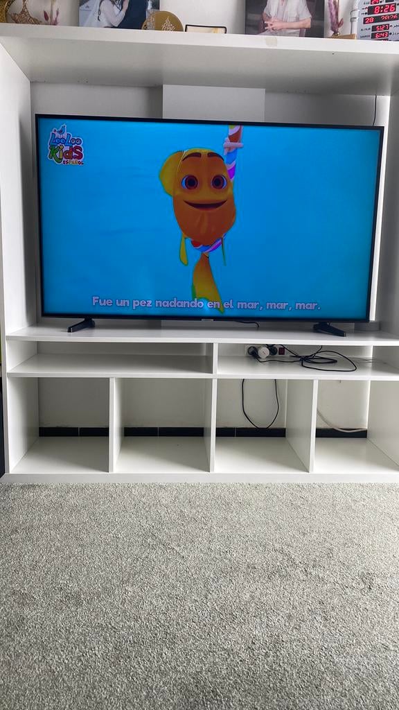Televisie samsung 55inch, Ophalen, Gebruikt, 100 cm of meer, Samsung