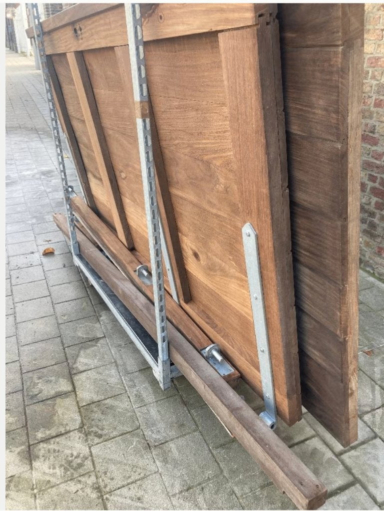 poort garagedeur Paddoek., Ophalen, Garagedeur