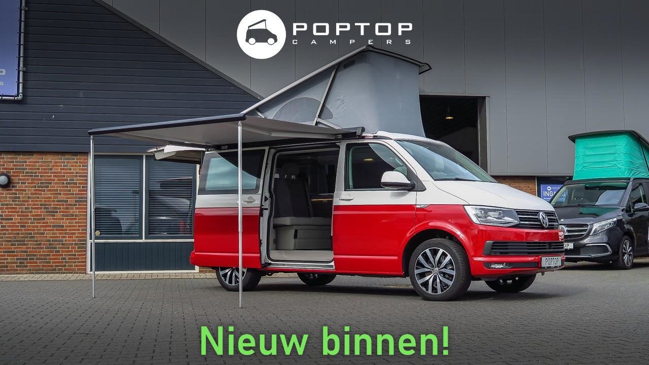 Volkswagen T6 California Ocean, Caravans en Kamperen, Mobilhomes, Bedrijf, tot en met 4, Volkswagen, Diesel, Handgeschakeld