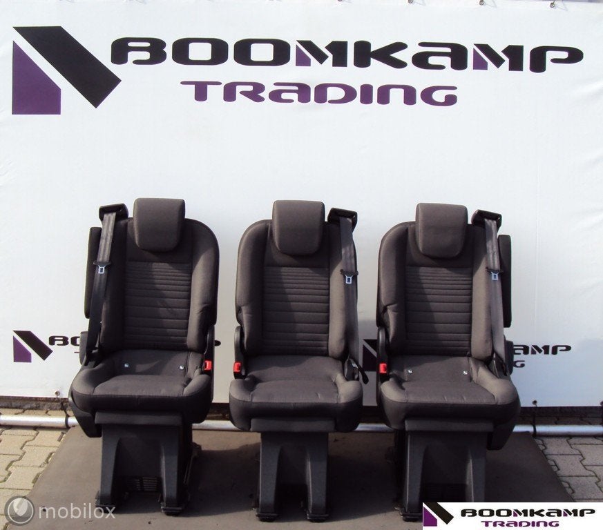 Luxe Ford Transit Custom achterbank 1 + 1 + 1 bank, Auto-onderdelen, Ford, Nieuw, Ophalen of Verzenden, Ford