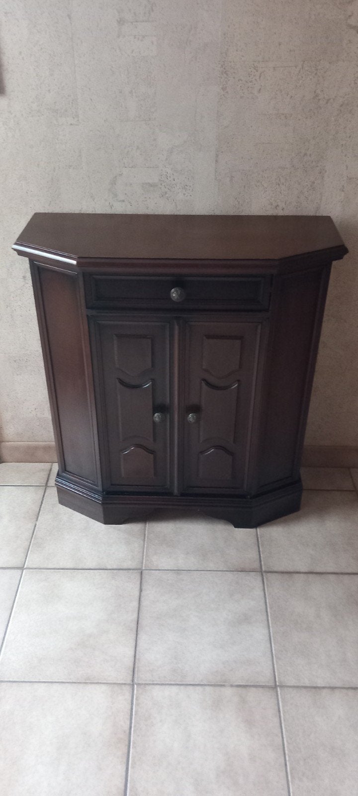 Petit meuble avec tiroir, 71 cm de largeur, 27 cm de profond, 25 à 50 cm, Avec tablette(s), Comme neuf, Enlèvement