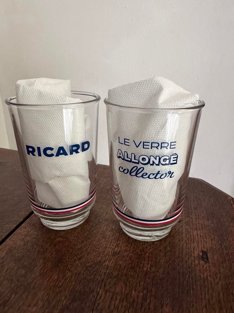 Verres Ricard, Enlèvement ou Envoi, Comme neuf