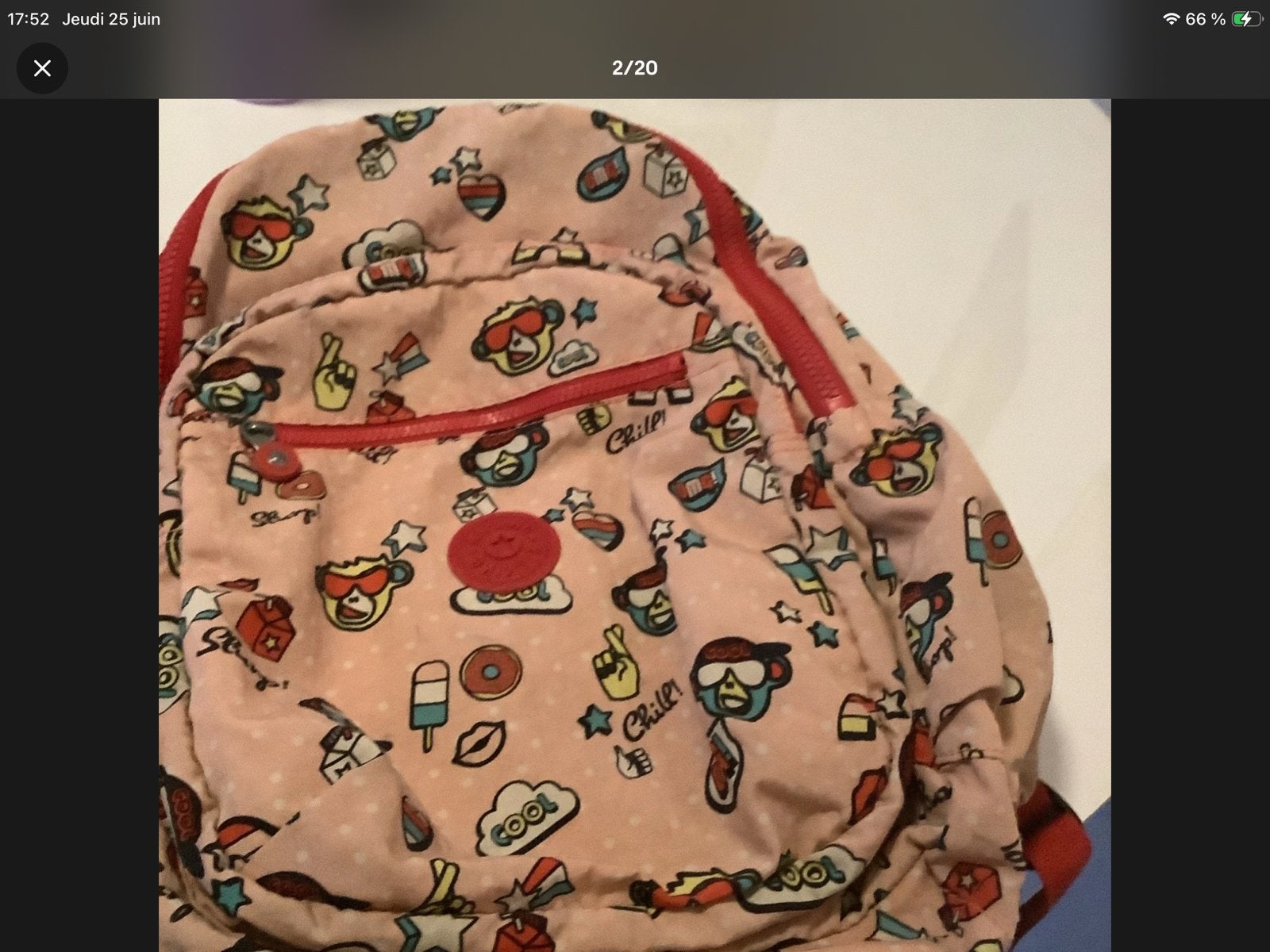 Sac a dos grand format, Bijoux, Sacs & Beauté, Sacs | Sacs à dos, Kipling, Enlèvement ou Envoi, Étanche, 45 à 60 cm
