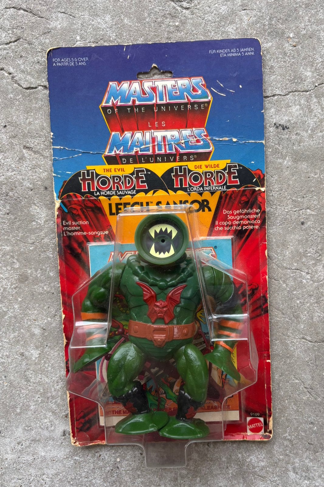Leech Masters of the universe vintage moc, Kinderen en Baby's, Ophalen of Verzenden, Nieuw
