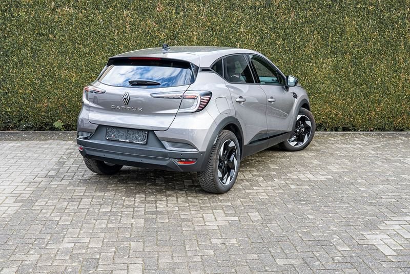 Renault Captur Techno TCe90pk-Navi-Airco, Auto's, Voorwielaandrijving, Stof, Gebruikt, Zwart