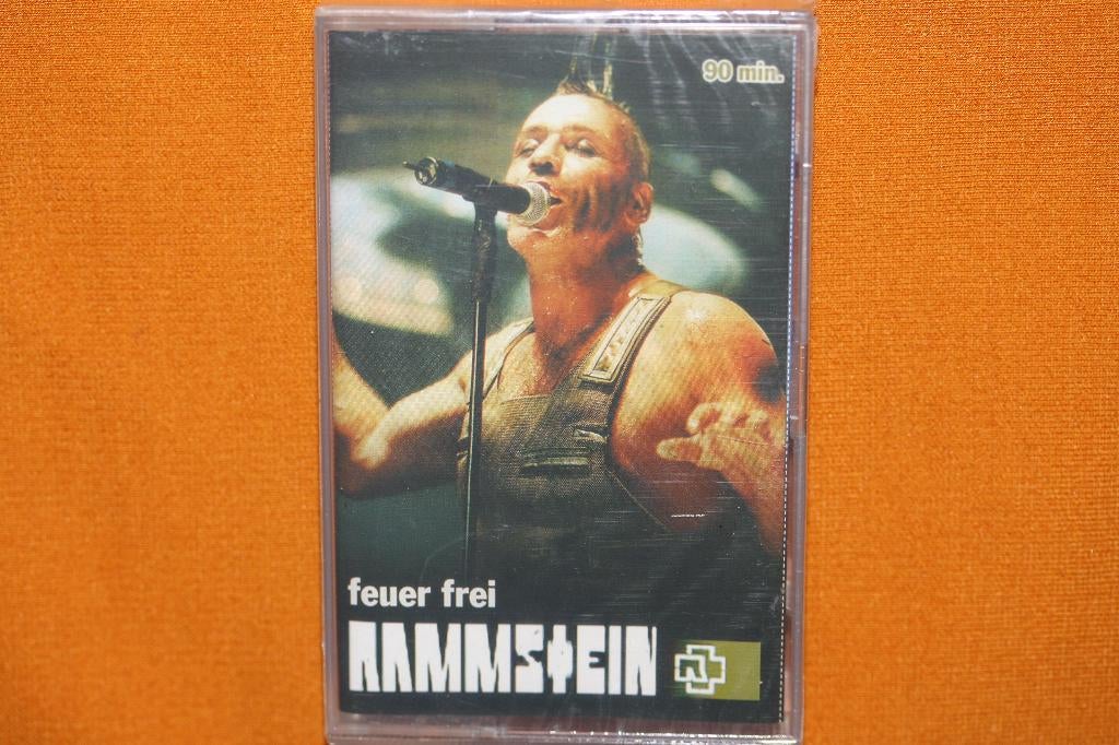 Rammstein - Feuer Frei, Cd's en Dvd's, Cassettebandjes, Ophalen of Verzenden, Nieuw in verpakking, Rock en Metal, 1 bandje