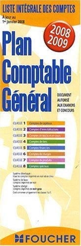 Plan Comptable Général, Enlèvement ou Envoi, Comme neuf, Comptabilité et administration