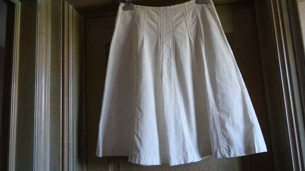ROK "CASSIS" GEBROKEN WIT, Kleding | Dames, Rokken, Maat 38/40 (M), Cassis Collection, Wit, Ophalen of Verzenden