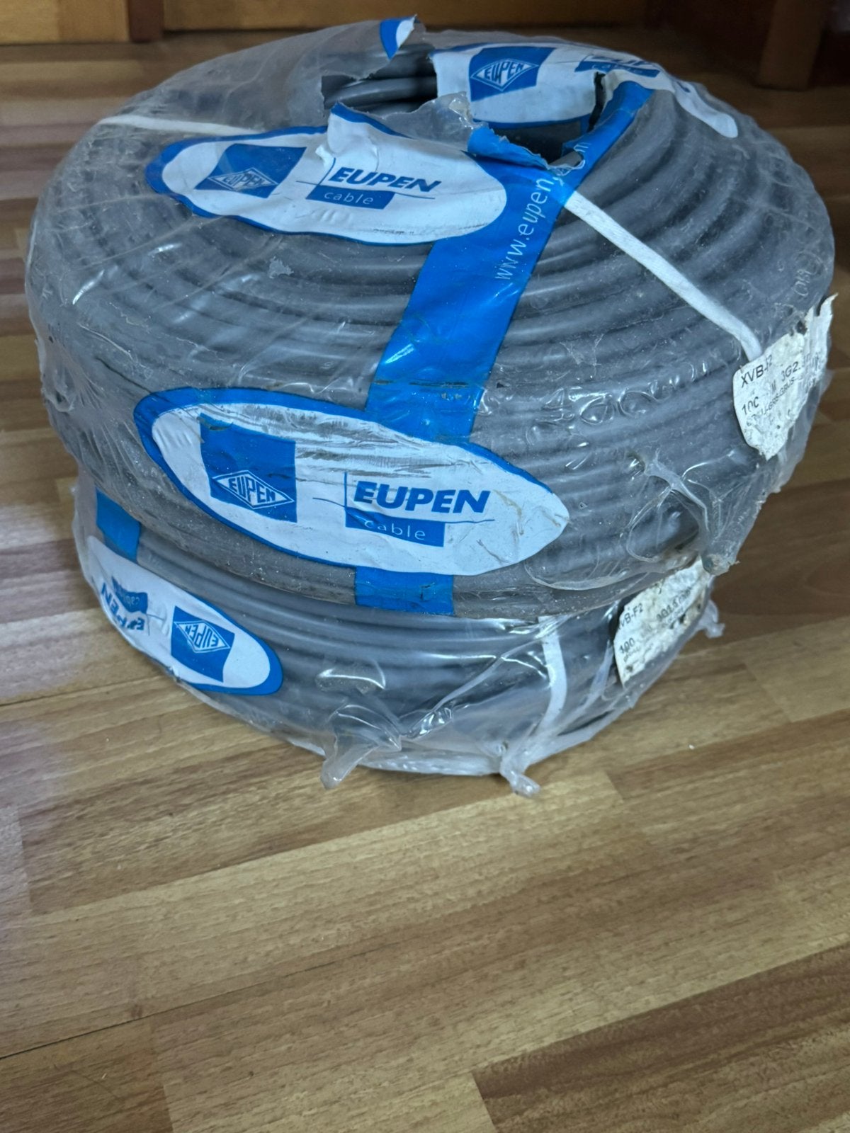 Câble électrique 2 x 100 m XVB-F2 3Gx2,5 mm, Enlèvement, Neuf