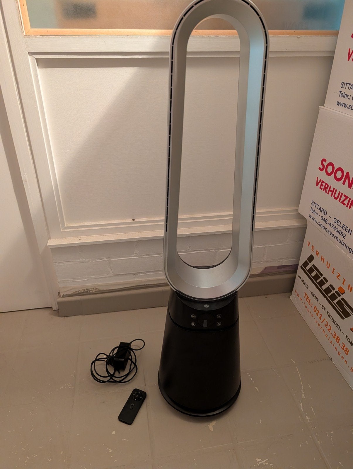 Ventilator op afstandsbediening, Ophalen, Ventilator met afstandsbediening, Zo goed als nieuw, Torenventilator