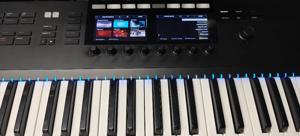 Native Instruments Komplete Kontrol S61 MK II met decksaver, Muziek en Instrumenten, Keyboards, 61 toetsen, Zo goed als nieuw