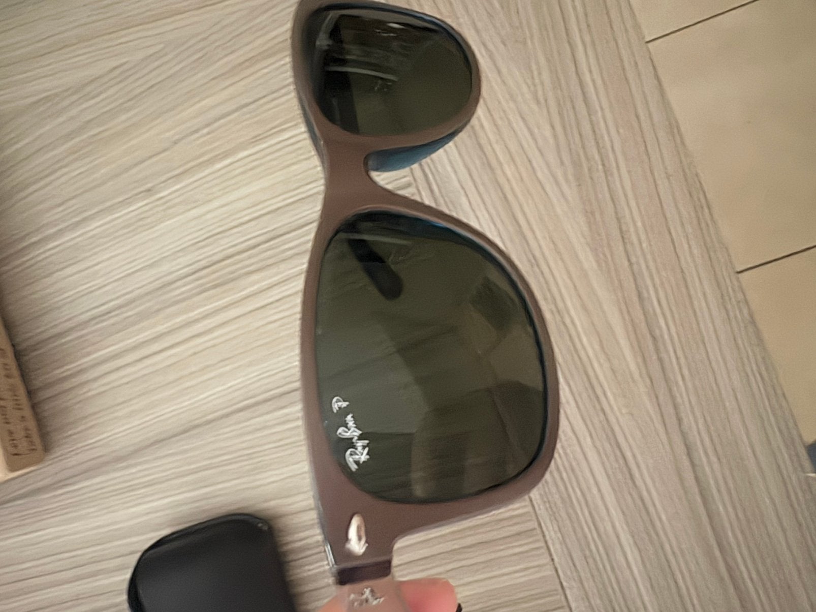 Ray ban zonnebril, Handtassen en Accessoires, Zonnebrillen en Brillen | Dames, Ophalen, Zo goed als nieuw, Bril, Ray-Ban