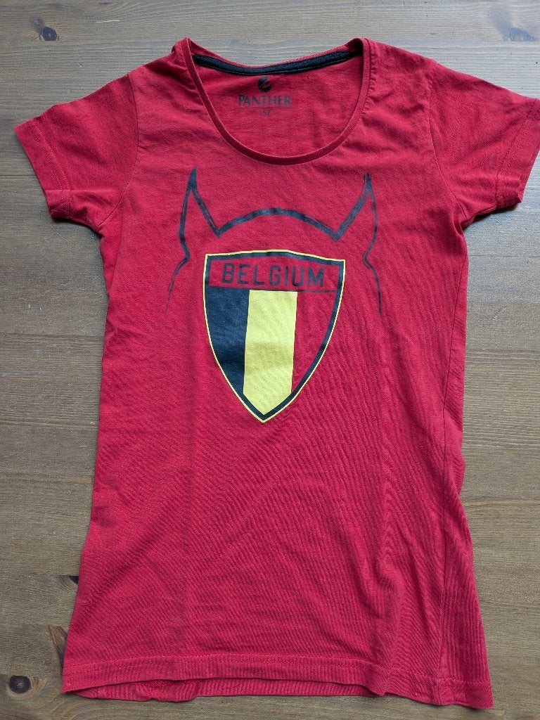 T-shirt Belgique Diable, Enlèvement ou Envoi, Autres types, Comme neuf, Panther