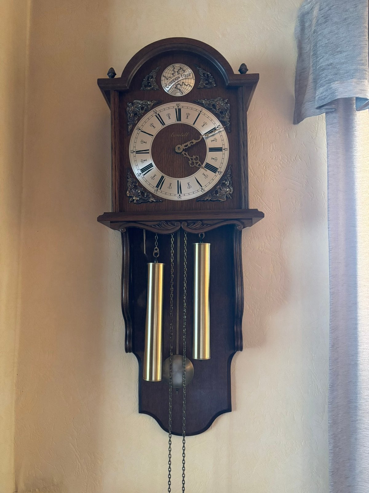 Horloge murale ancienne en bon état, Enlèvement