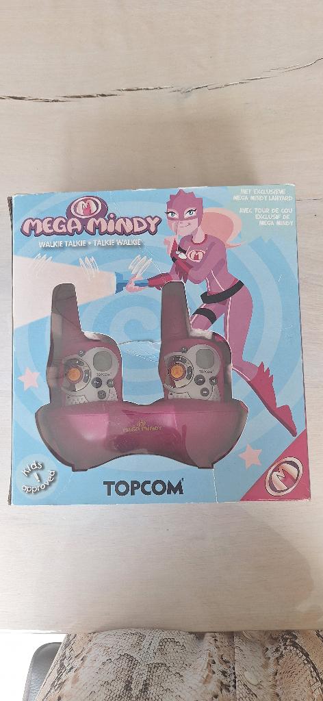Topcom Twintalker 1300 Mega Mindy - Roze walkie talkie, Télécoms, Enlèvement, Comme neuf, Talkie-walkie ou Walkie-talkie