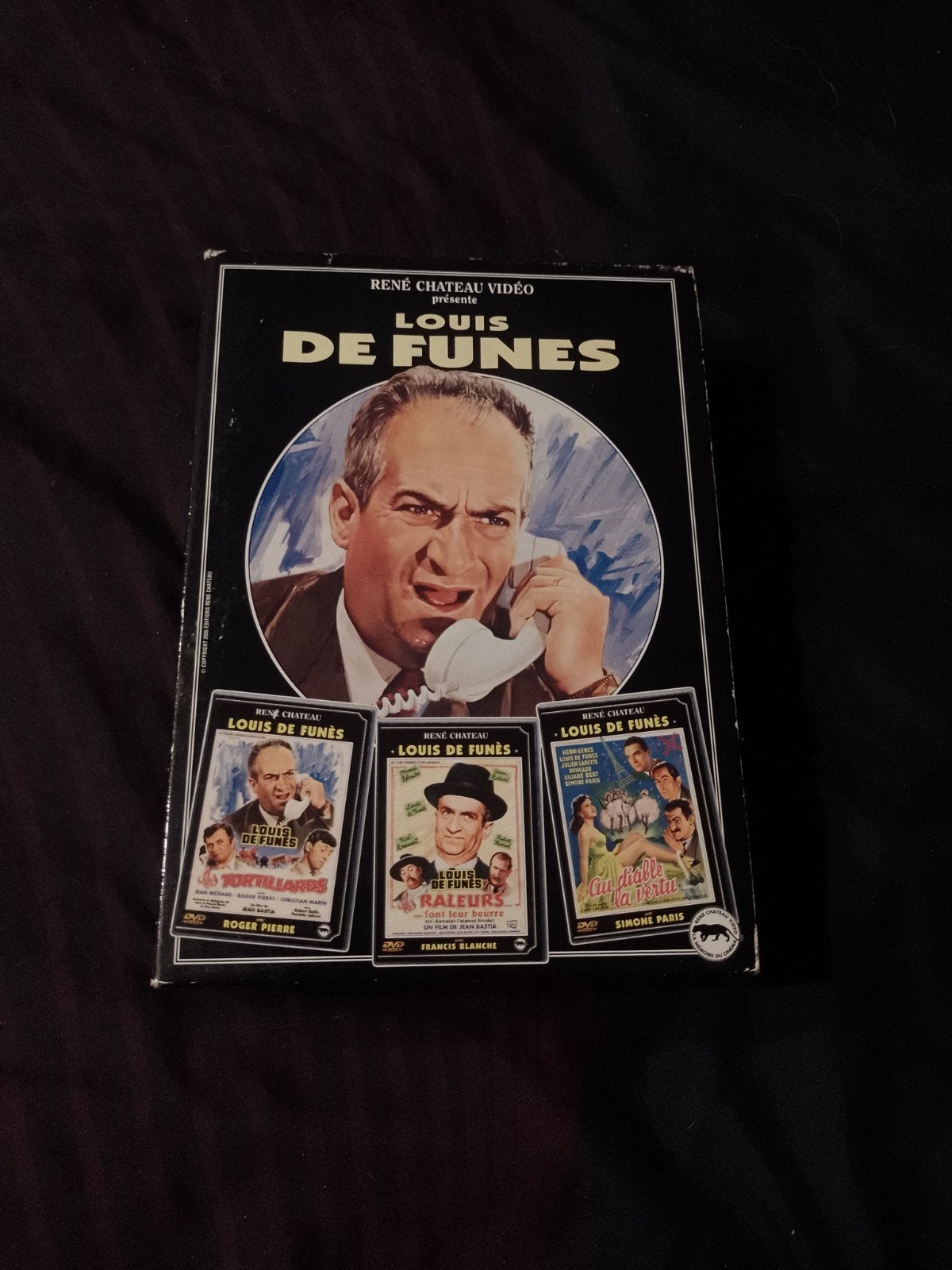 A vendre coffret DVD René Château Louis De Funes, À partir de 6 ans, Comédie d'action, Enlèvement ou Envoi, Coffret