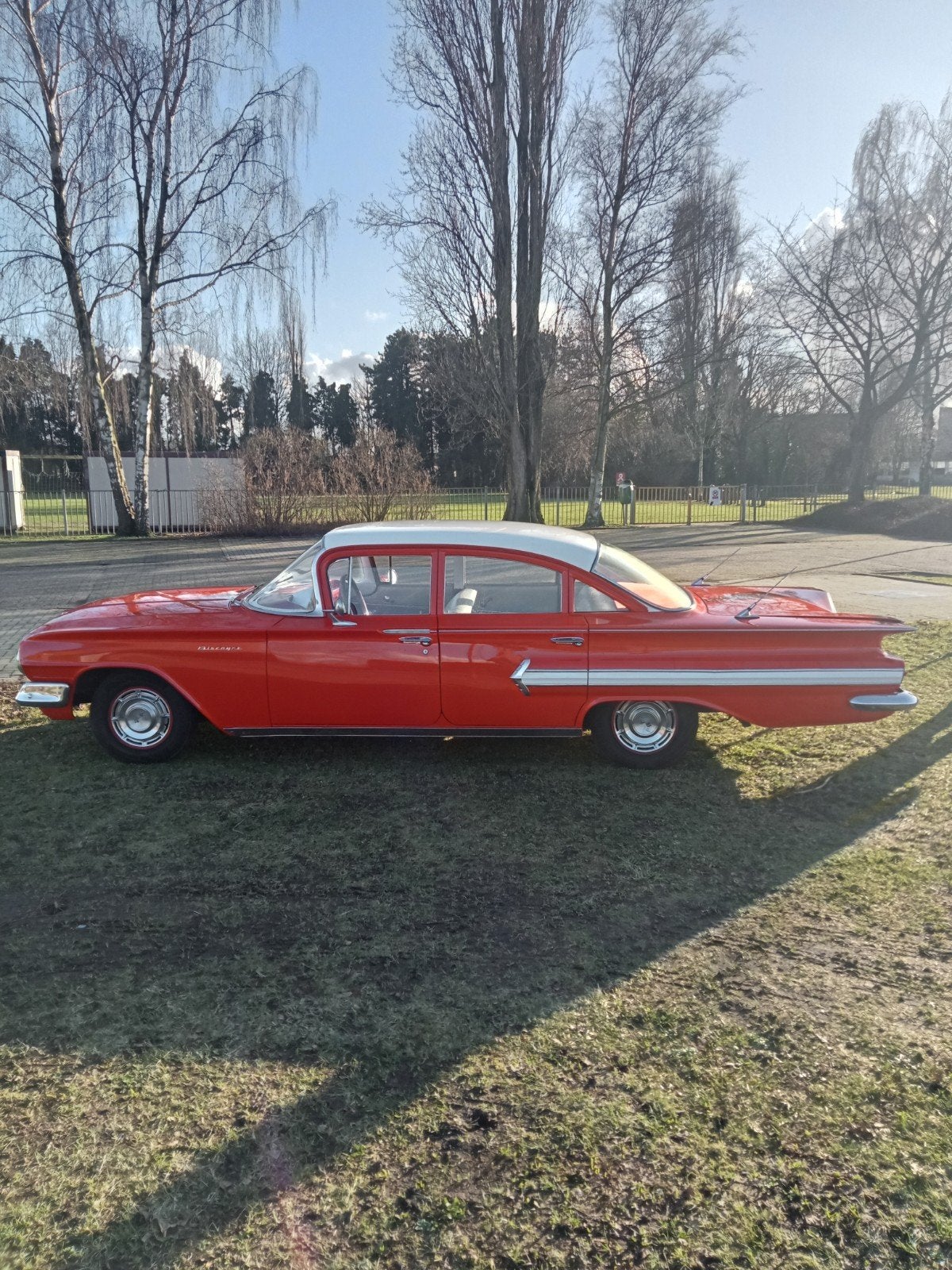 Chevrolet biscayne, Autos, Oldtimers & Ancêtres, Rouge, Achat, Chevrolet, Boîte manuelle