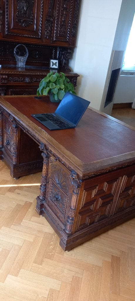 antieke bureau, Antiek en Kunst, Ophalen
