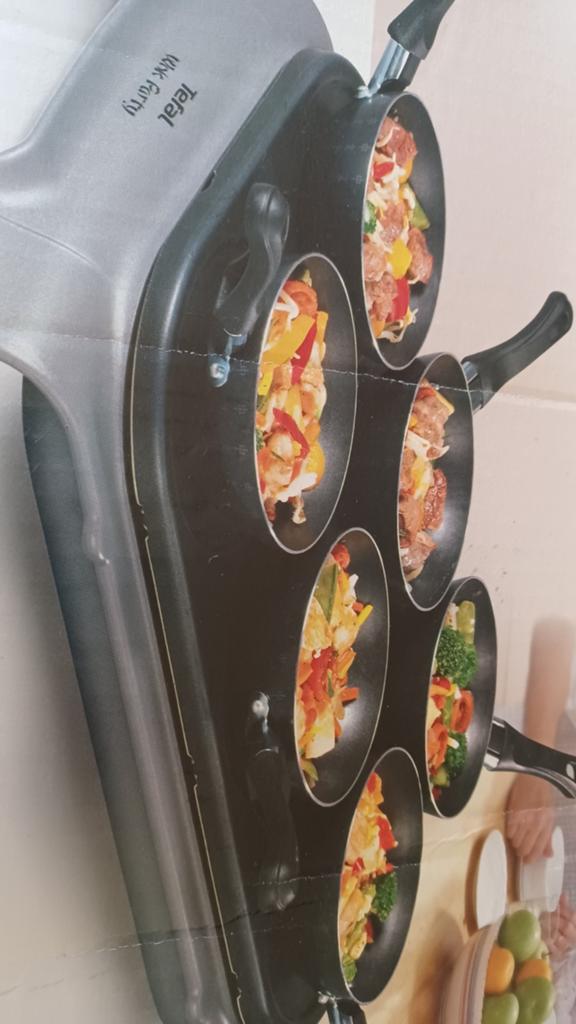 Tefal wok en pannenkoek voor 6 personen, Ophalen