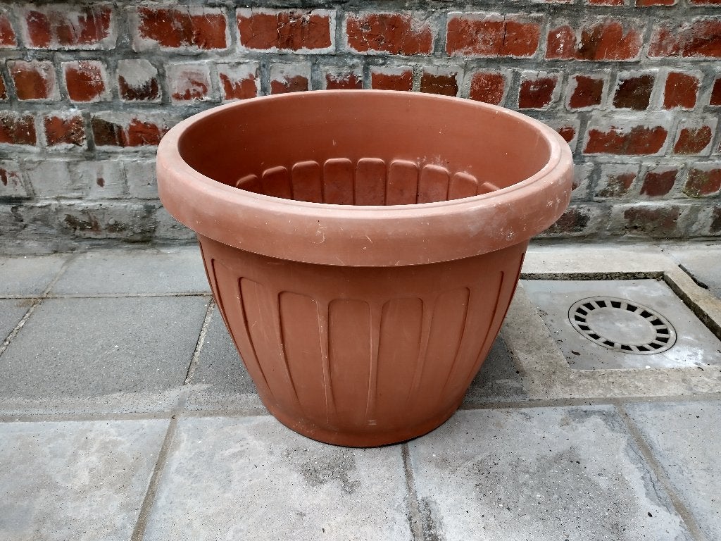 Bloempot 43cm, Jardin & Terrasse, Pots de fleurs, 40 cm ou plus, Rond, Synthétique, Enlèvement