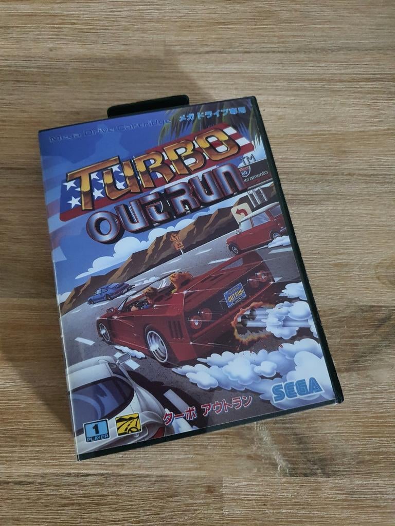 Sega megadrive turbo outrun, Enlèvement