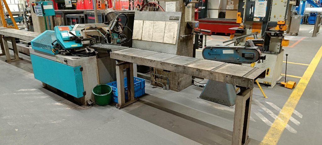 Bandzaag bandzaagmachine metaal automatische aandrijving, Ophalen