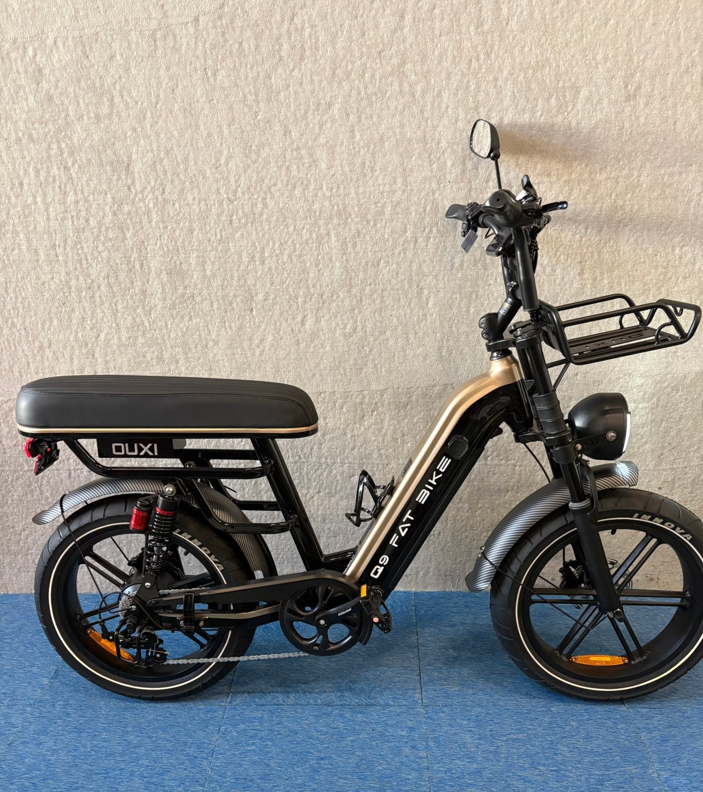 Nieuwe Ouxi Q9 elektrische damesfiets met brede banden, Ophalen, Nieuw, Schijfrem, Versnellingen