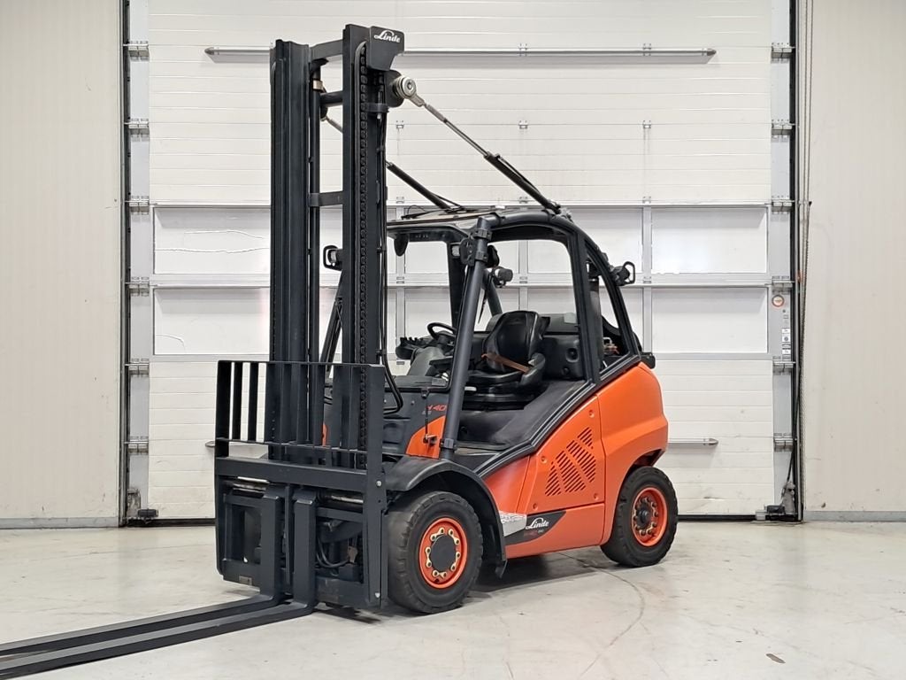 Linde H40T-02, Plus de 4 000 kg, LPG, Chariot élévateur, LINDE