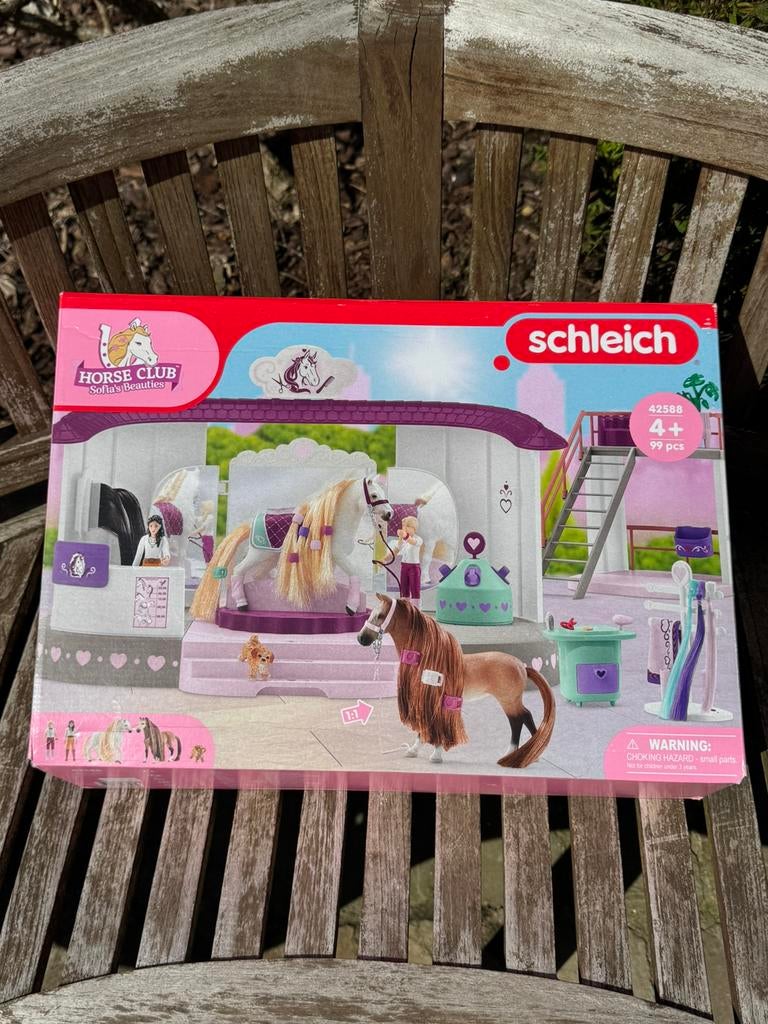 Schleich 42588 Salon de coiffure, Ophalen of Verzenden, Zo goed als nieuw
