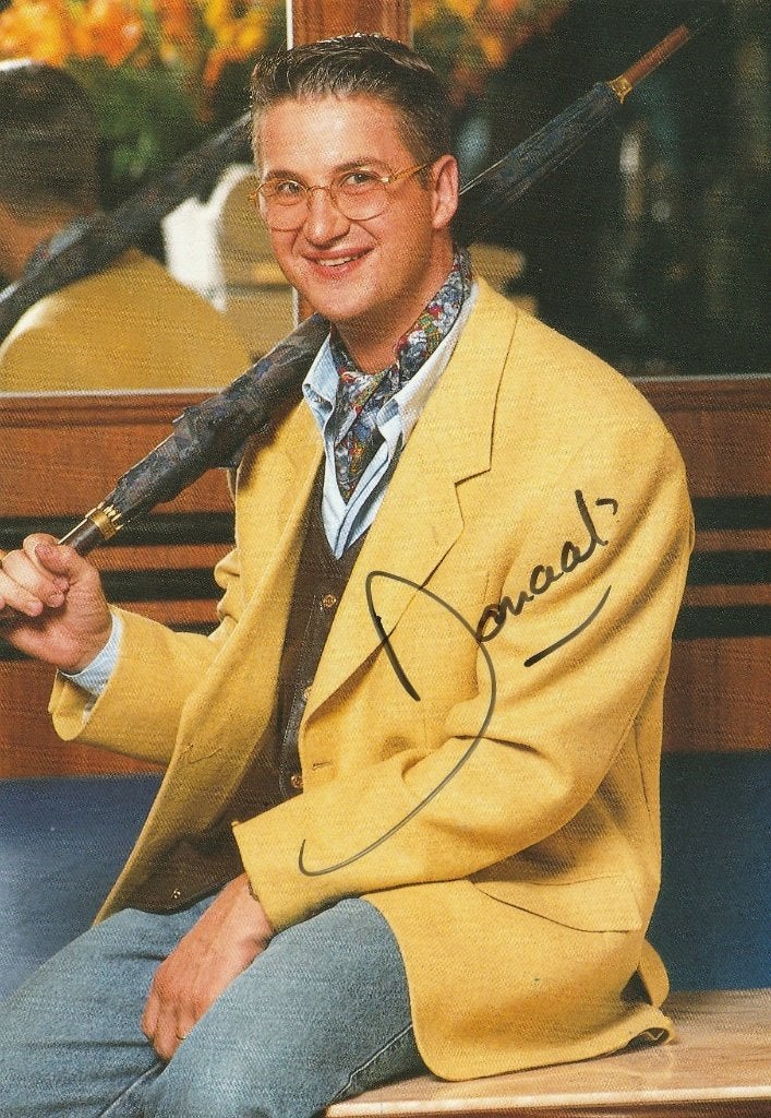 Donaat Deriemaeker - foto met handtekening - 1994, Verzamelen, Ophalen of Verzenden, Zo goed als nieuw, Foto of Kaart, Gesigneerd