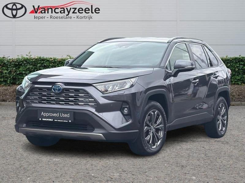 Toyota rav4 Dynamic Plus+leder+EV zetels+cam+gps+sens V+A, Auto's, Toyota, USB, 5 deurs, Hybride Elektrisch/Benzine, Rav4