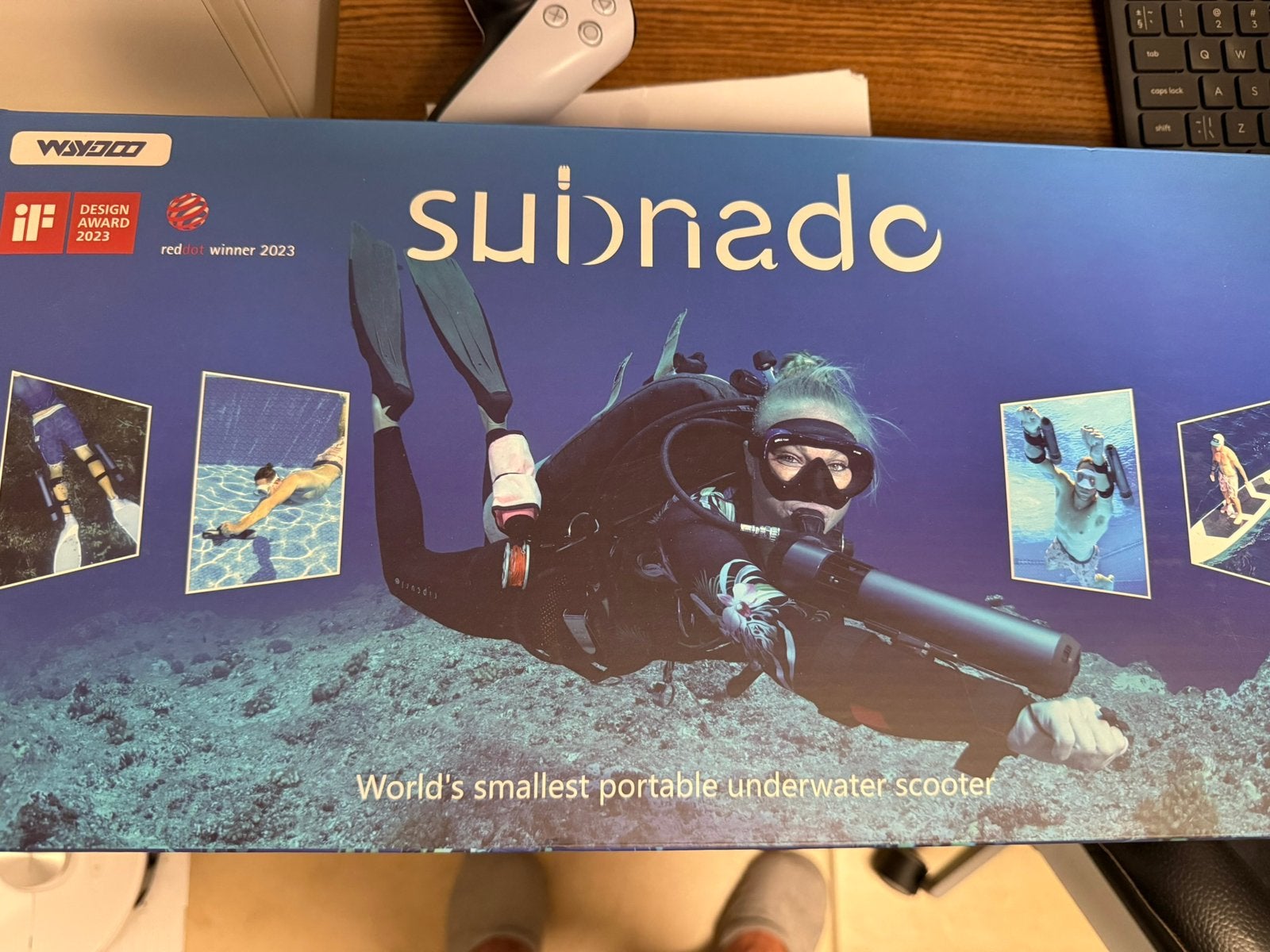 Waydoo Subnado underwater scooter, Sports nautiques & Bateaux, Sports Nautiques & Bateaux Autre, Enlèvement ou Envoi, Comme neuf