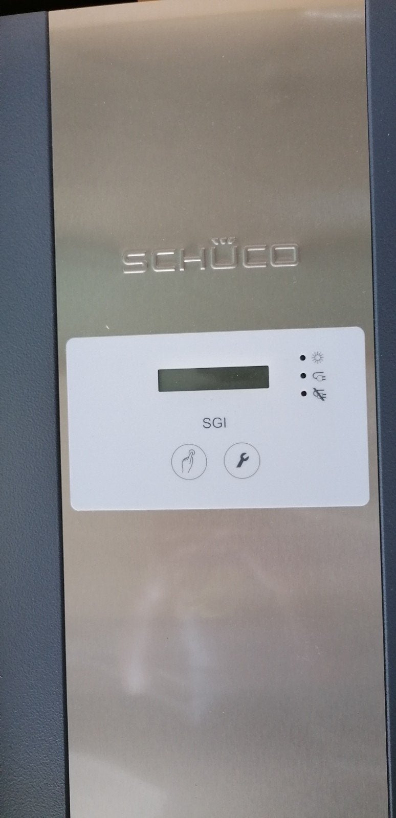 Omvormer Schüco voor zonnepanelen, Doe-het-zelf en Bouw, Verwarming en Radiatoren, Ophalen