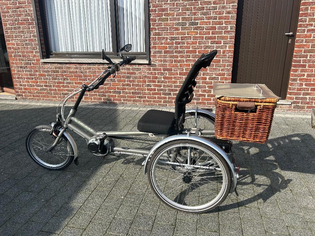 elektrische drielwieler met ergo/comfort zitting, Fietsen en Brommers, Fietsen | Driewielers, Zo goed als nieuw, Verstelbare zitting