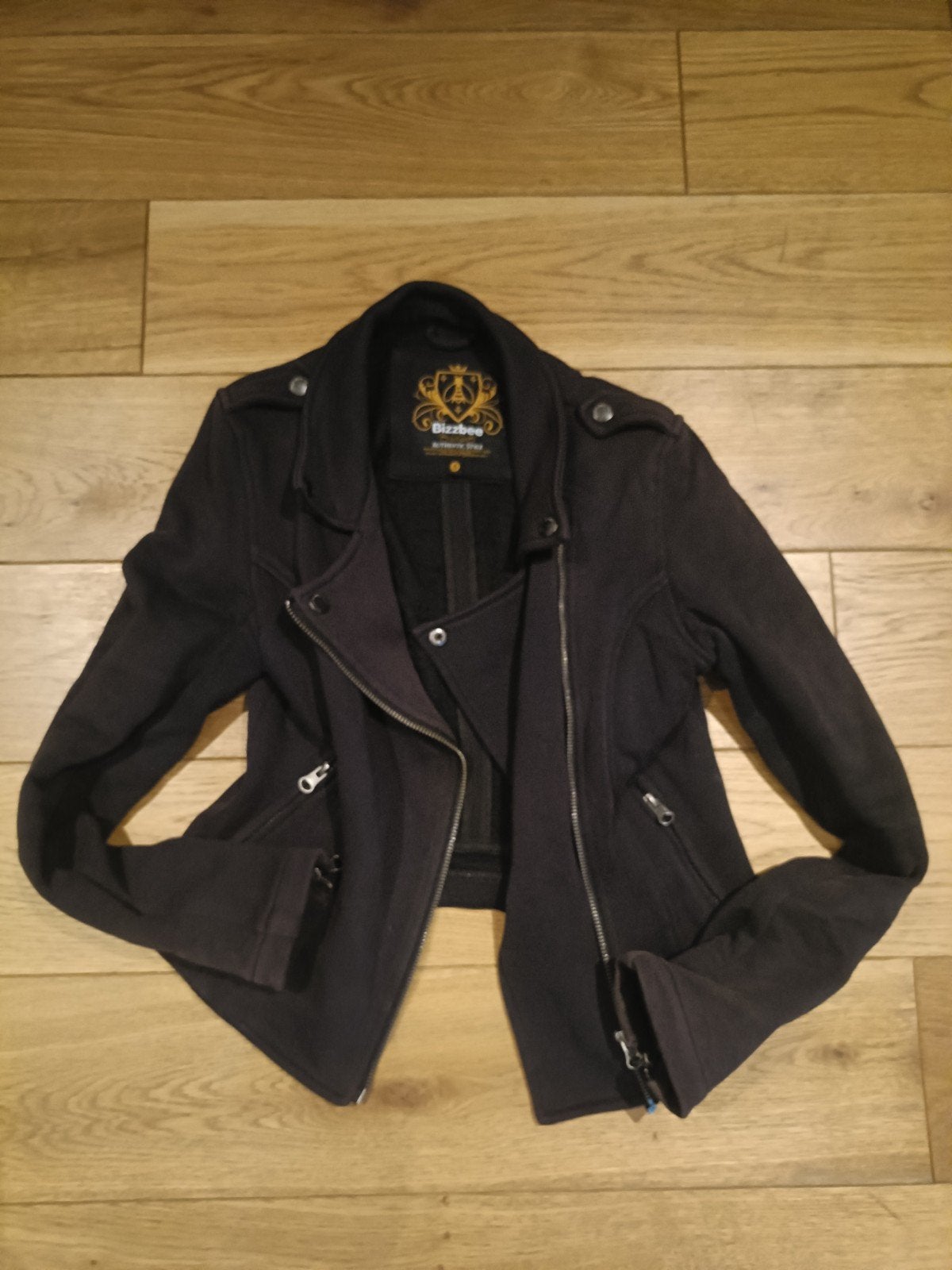 veste bleu marine, Taille 36 (S), Bizzbee, Porté, Bleu