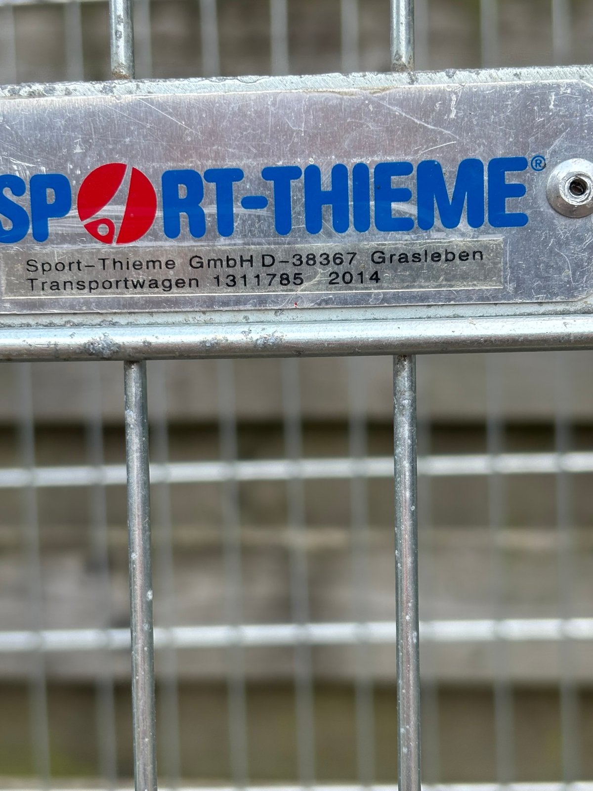 Sport-Thieme transportwagen. 1311785., Ophalen, Zo goed als nieuw