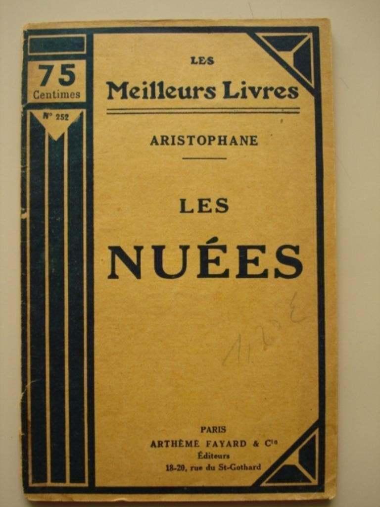 3. Aristophane Les Nuées Les meilleurs livres Art Déco 1932, Gelezen, Aristophanes, Verzenden, Toneel