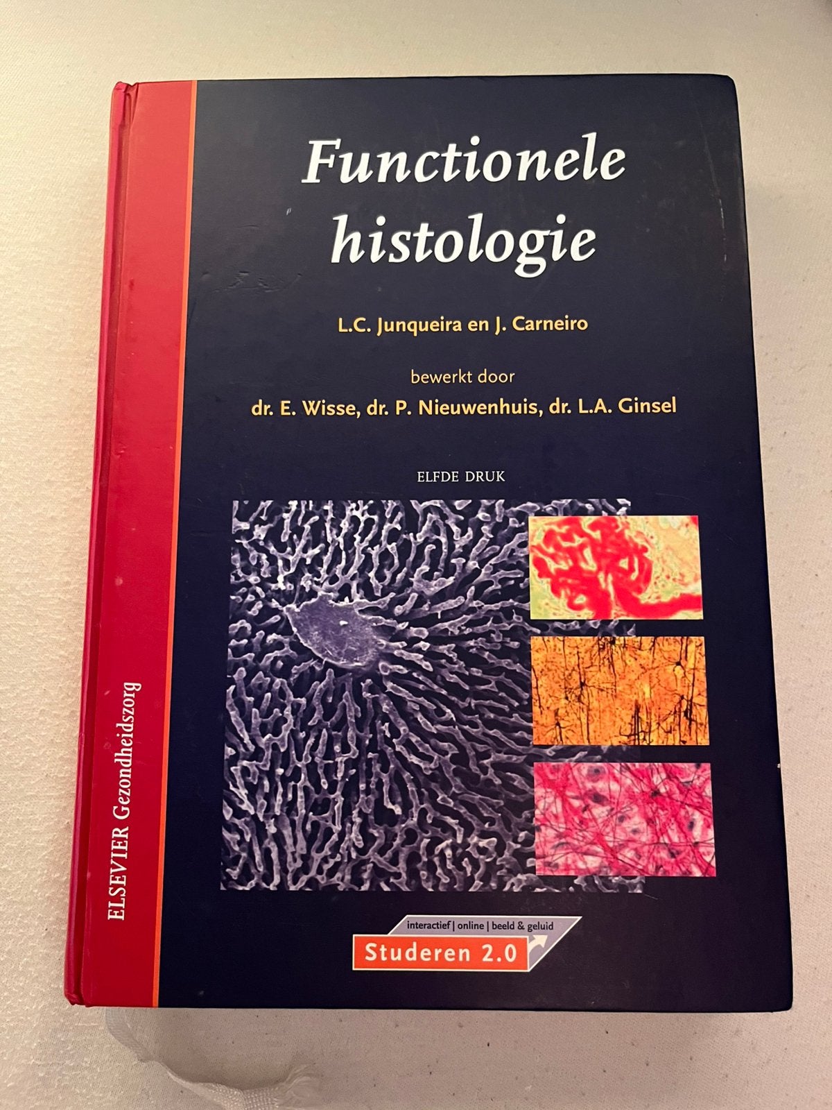 Functionele histologie, Livres, Enlèvement ou Envoi, Comme neuf