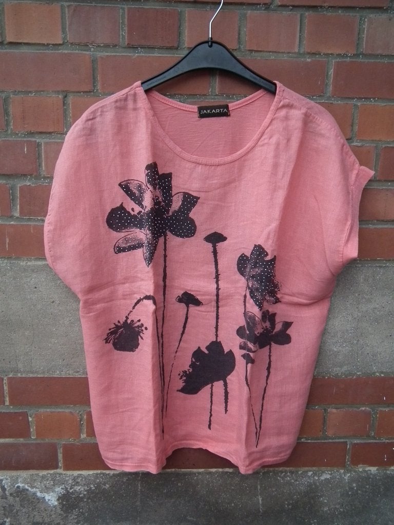 Blouse pour femme. taille 2 (Jakarta) état impeccable., Rose, Comme neuf, Envoi, Taille 46/48 (XL) ou plus grande