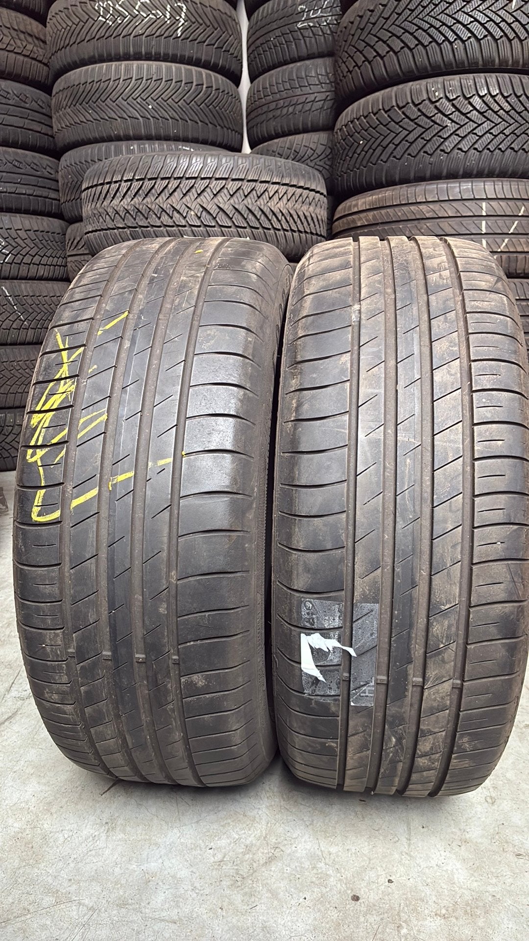 Pneus d'été 2255517 225/55/17 225/55R17 la marque Goodyear, Enlèvement
