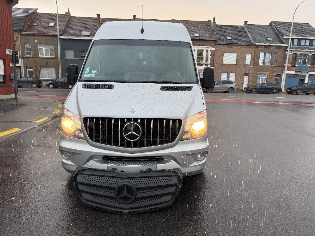 Mercedes Sprinter V6 190pk Euro 6 Clim Carnet *15496 netto*, Cuir, Argent ou Gris, Achat, Entreprise