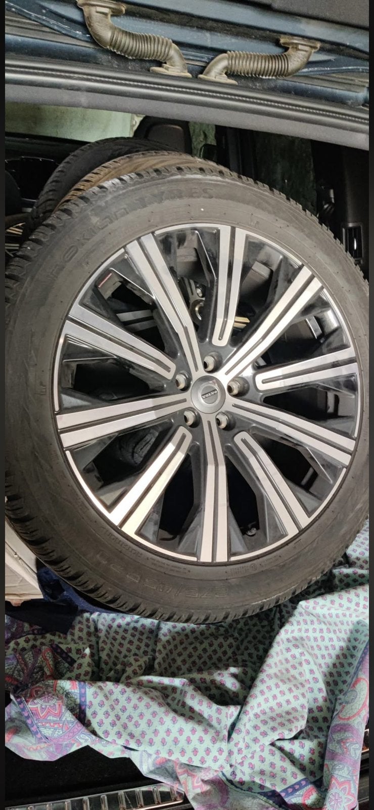Originele Volvo XC90 275/45/20 winterkit (nieuwstaat)., Ophalen, Gebruikt, 275 mm, Banden en Velgen