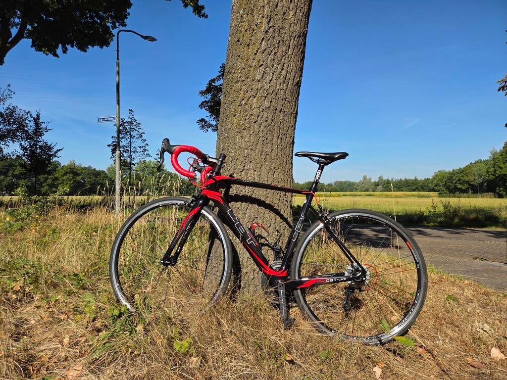 Custom-made 52" CBT wegfiets Campagnolo 11 speed, Ophalen, 28 inch, Carbon, 49 tot 53 cm