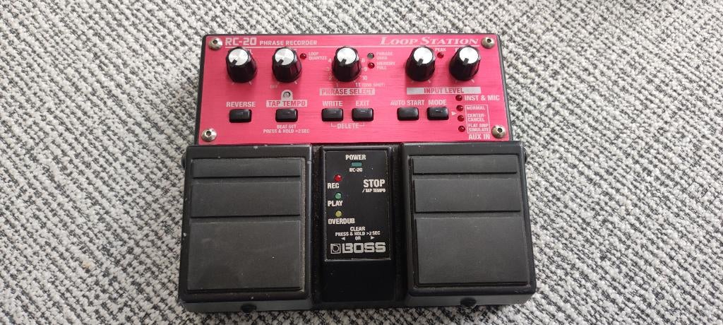 Station de boucle Boss RC20, Musique & Instruments, Enlèvement, Comme neuf, Autres types