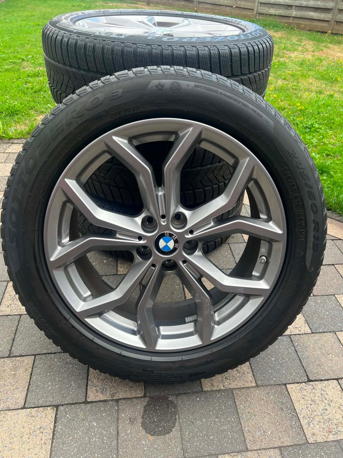 BMW X3 G01 X4 G02 WINTERSET 245/50/R19 PIRELLI, Banden en Velgen, Winterbanden, Personenwagen, Ophalen