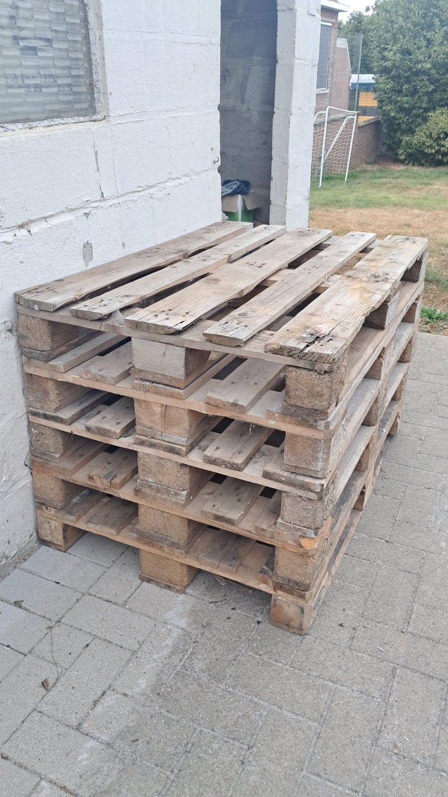 europalletten, Bricolage & Construction, Bois & Planches, Enlèvement, Utilisé, Moins de 200 cm, Palette