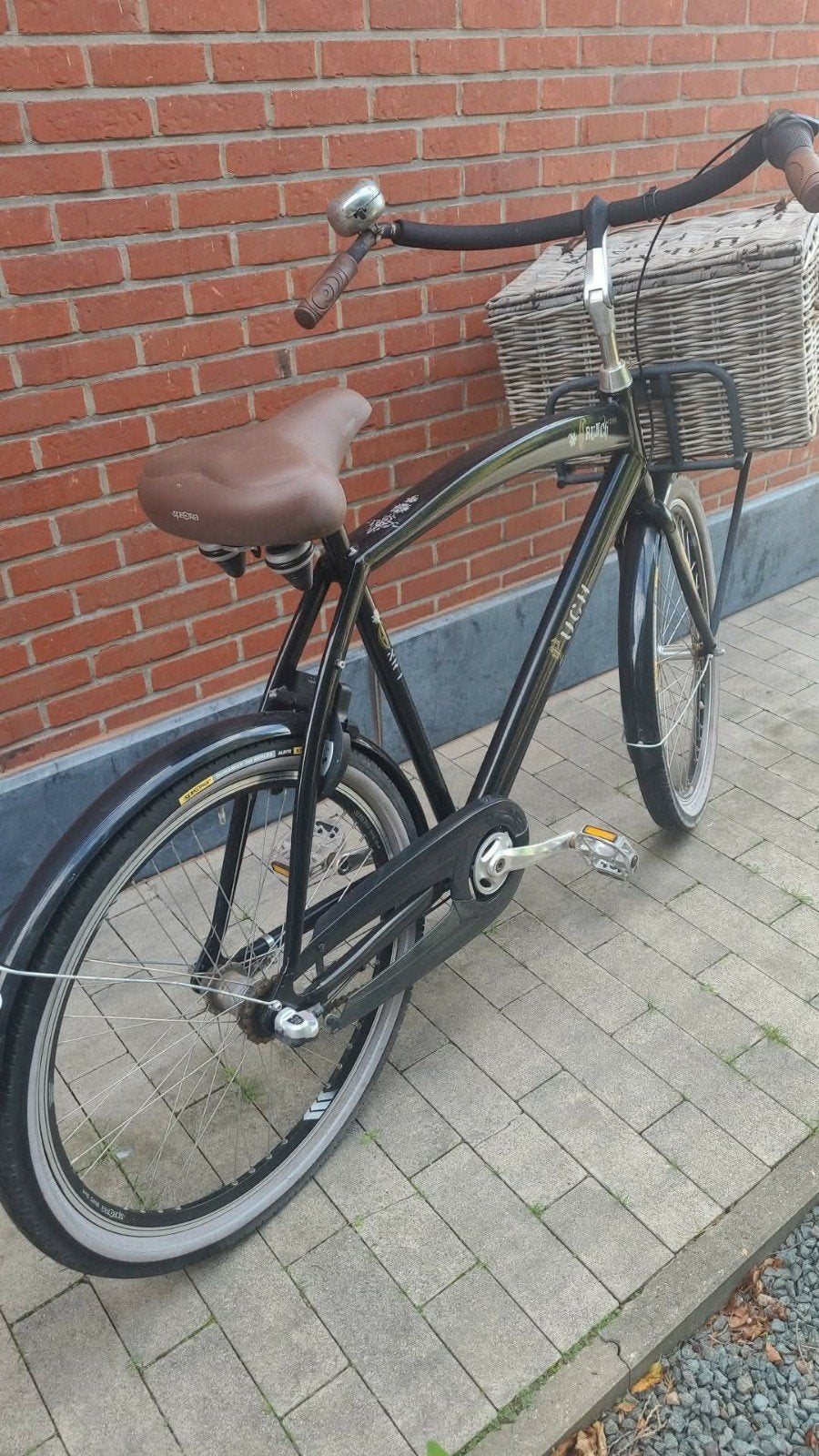 puch bakkersfiets, Terugtraprem, Gebruikt, Versnellingen, Ophalen