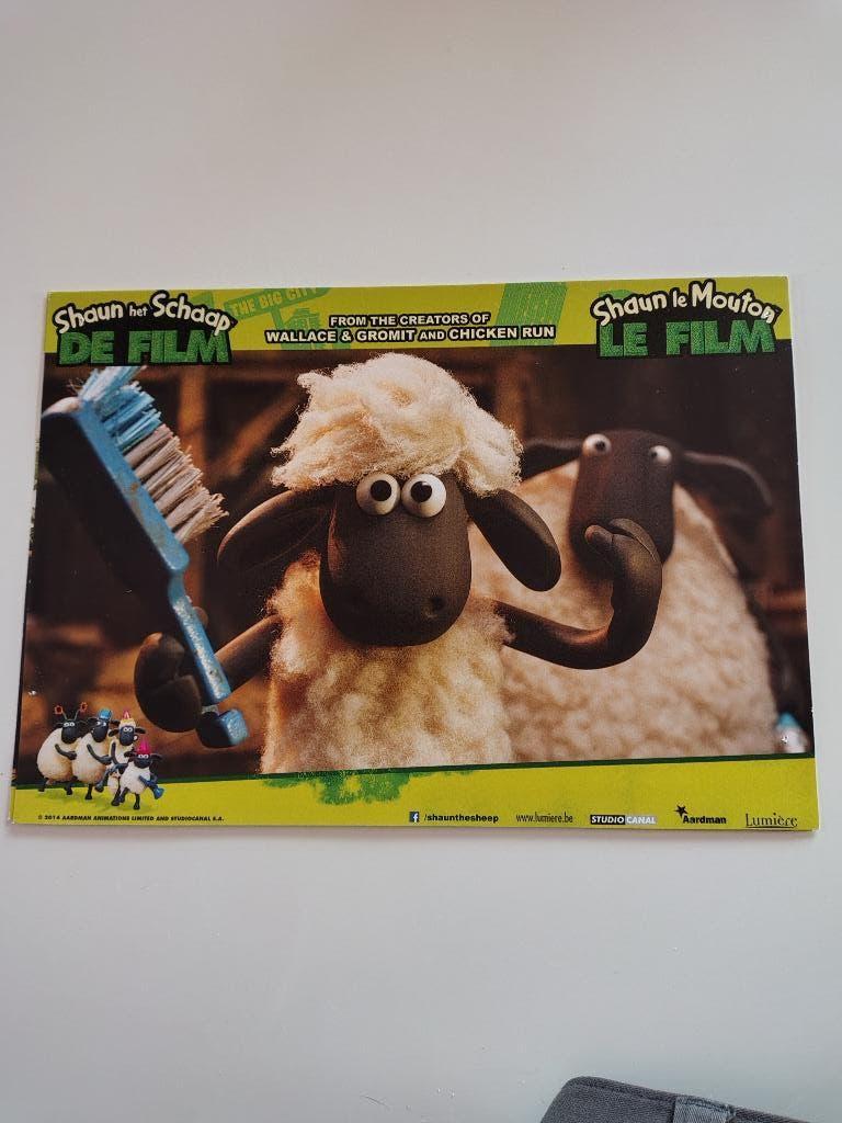 affiches cinema film Shaun the sheep la Lumière, Verzamelen, Ophalen of Verzenden, Zo goed als nieuw, Film, Poster